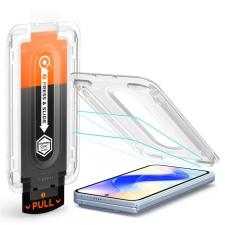 Folii protectie telefoane, Set 2 folii sticla Spigen Glass tR EZ Fit Pro compatibile cu Google Pixel 10 Pro Fold, Transparent, lerato.ro